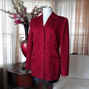 Mariella Rosati maroon jacket made in Italy